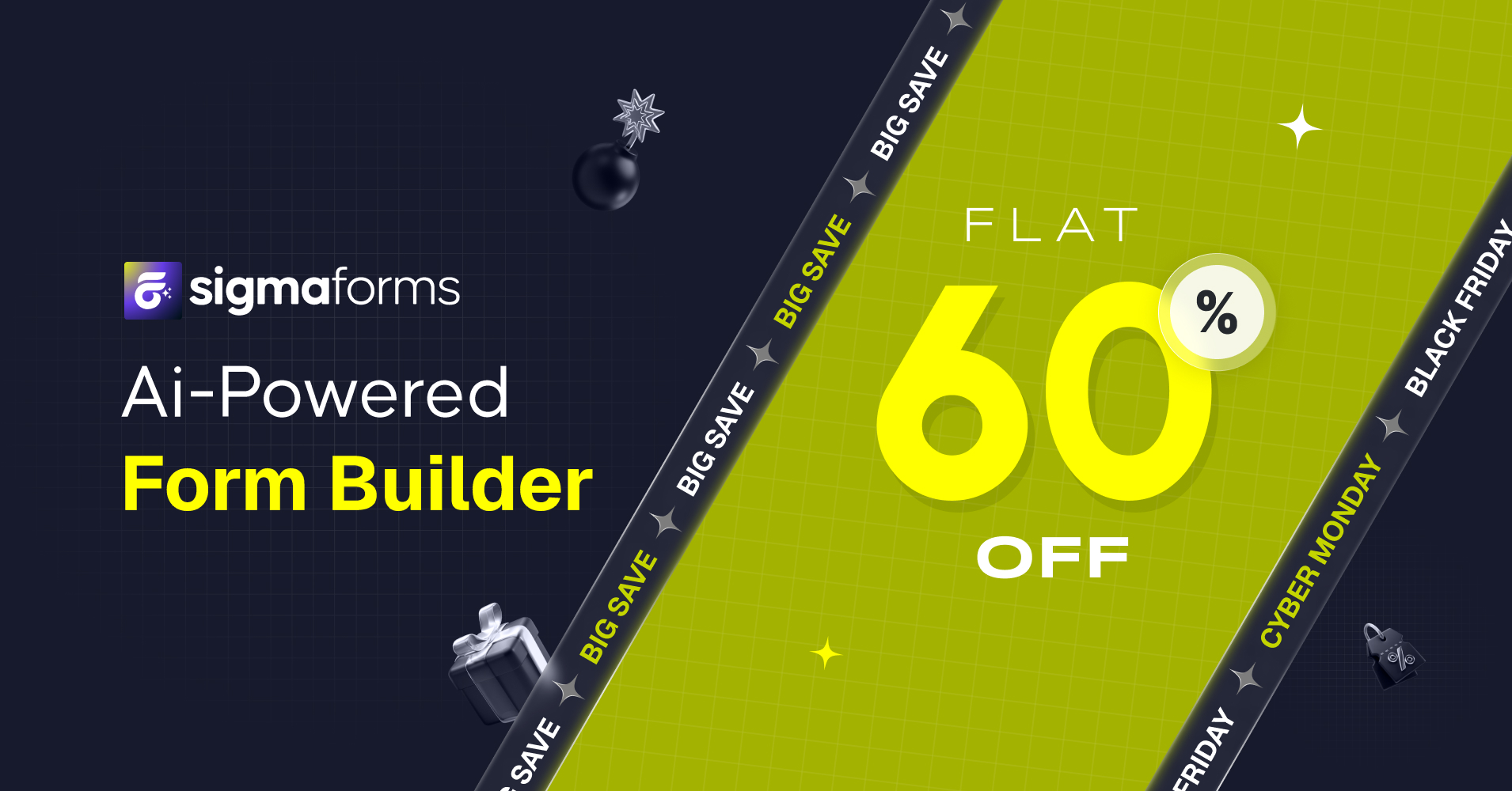 Sigma Forms - AI-Powered WordPress Form Builder (60% OFF)