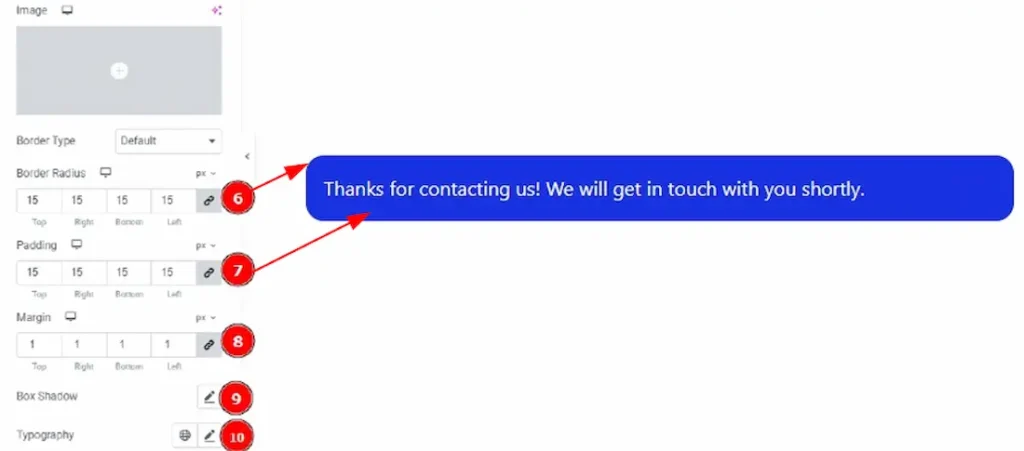 Confirmation message 02 - BdThemes