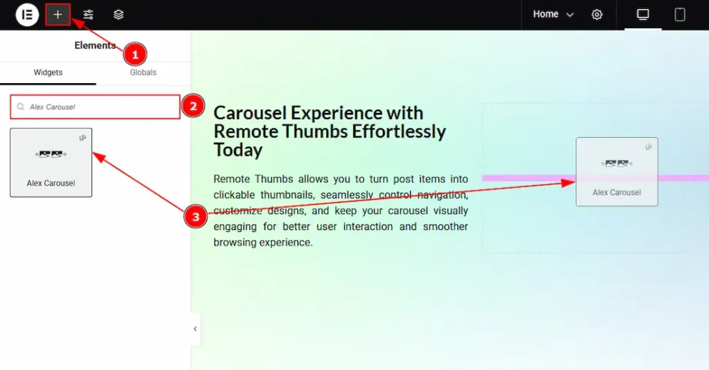 Inserting The Remote Thumbs