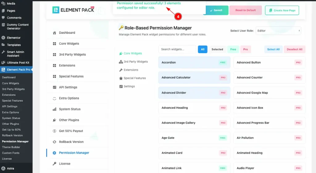 Editor 2 Core widgets 1 - BdThemes