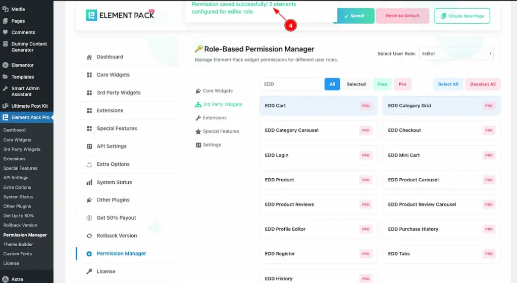 Editor 3 3RD party widgets 2 - BdThemes