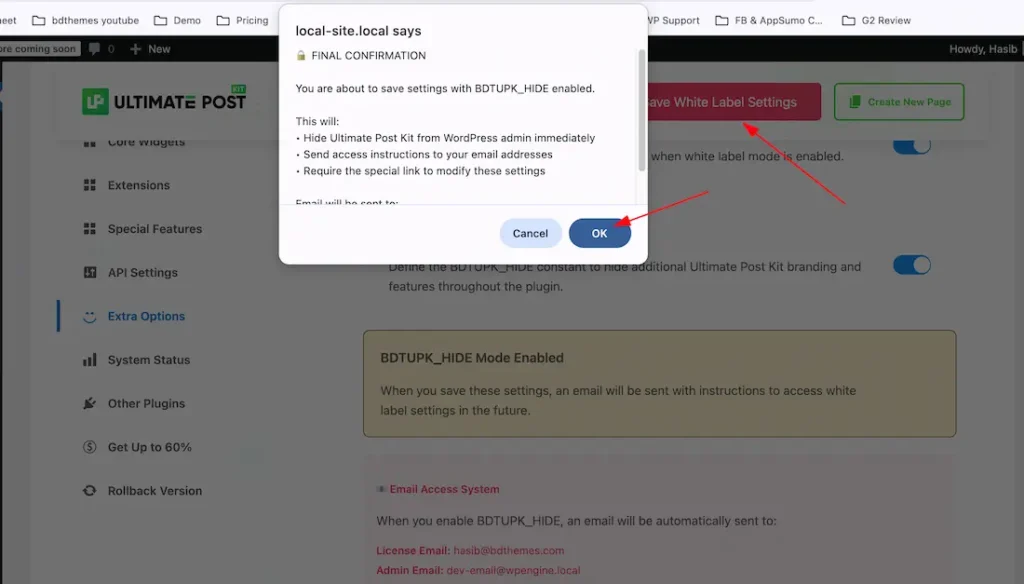 Hide plugin2 - BdThemes