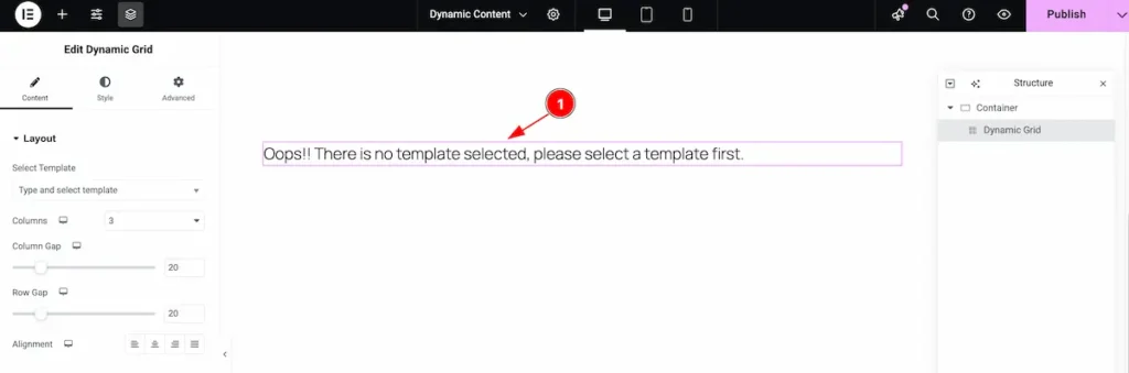 Layout Message appear - BdThemes