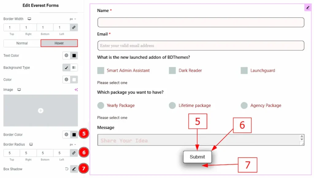 Submit Button Hover 02 - BdThemes