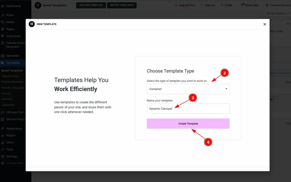 Template Name Dynamic Carouerl - BdThemes