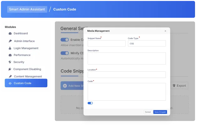 custom code tab - BdThemes