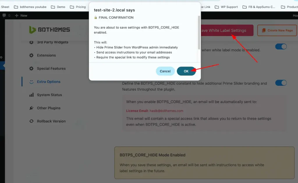 plugin hide2 - BdThemes