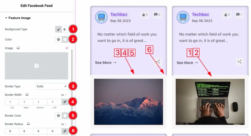 Feature Image Section
