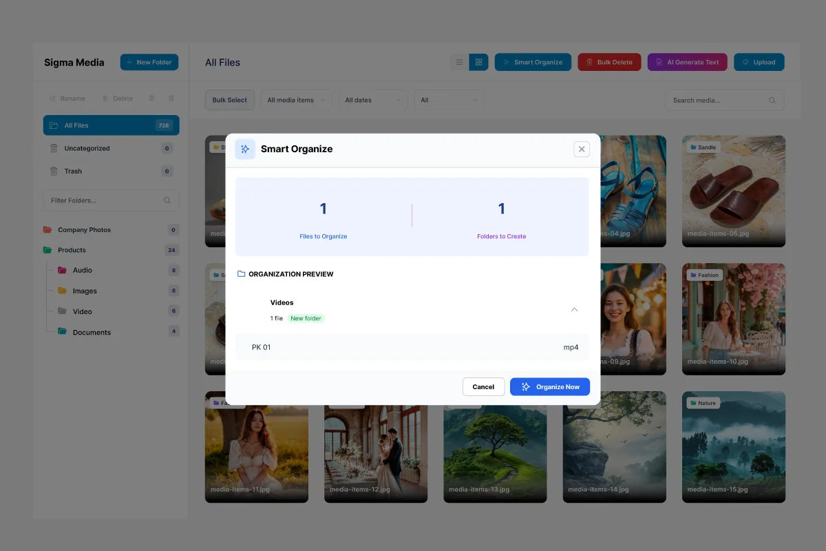 Keep Media Organised - BdThemes