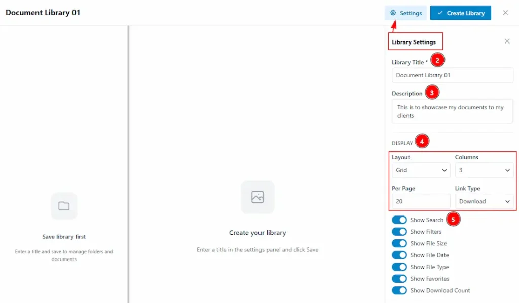 Media Document library 02 - BdThemes