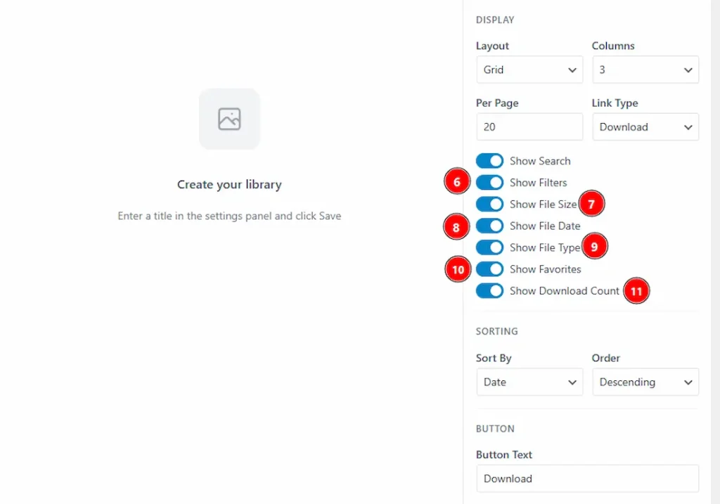 Media Document library 03 - BdThemes