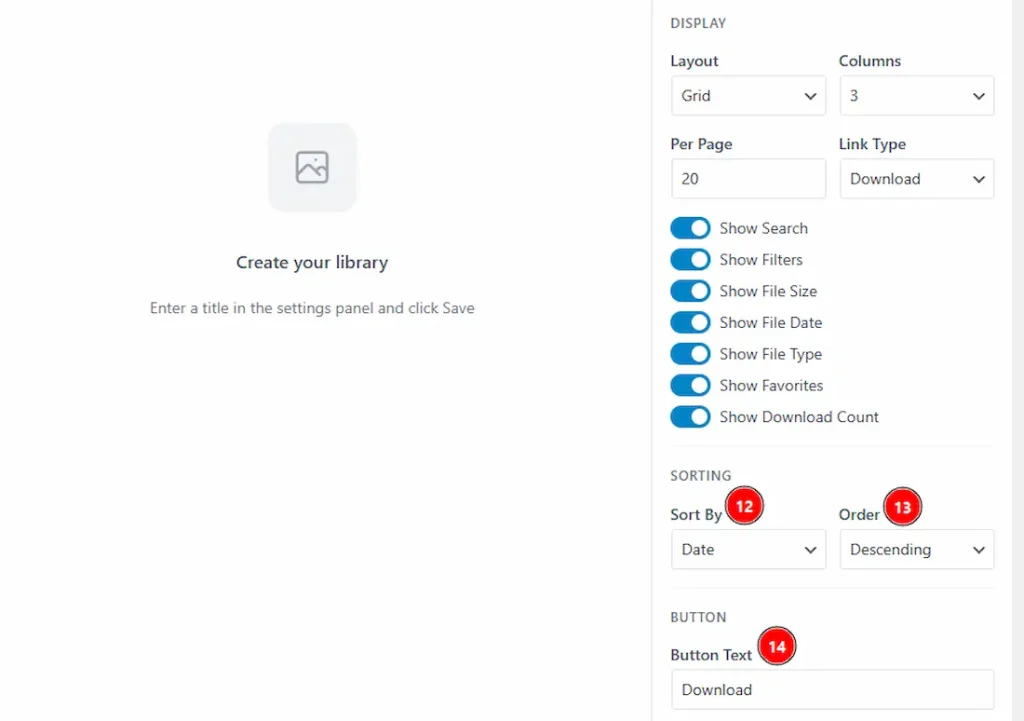 Media Document library 04 - BdThemes