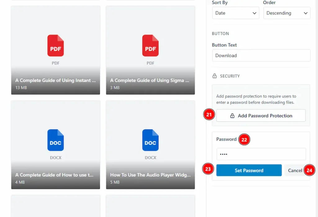 Media Document library 07 - BdThemes