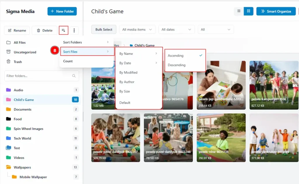 Media Folders 03 - BdThemes