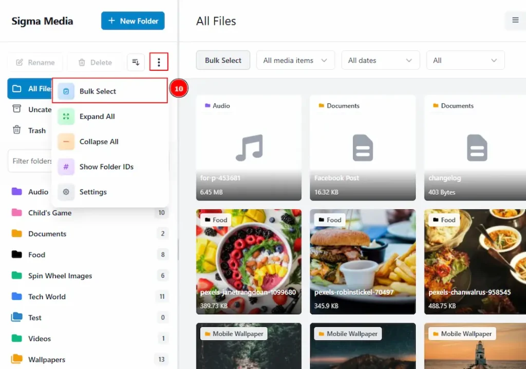 Media Folders 05 - BdThemes