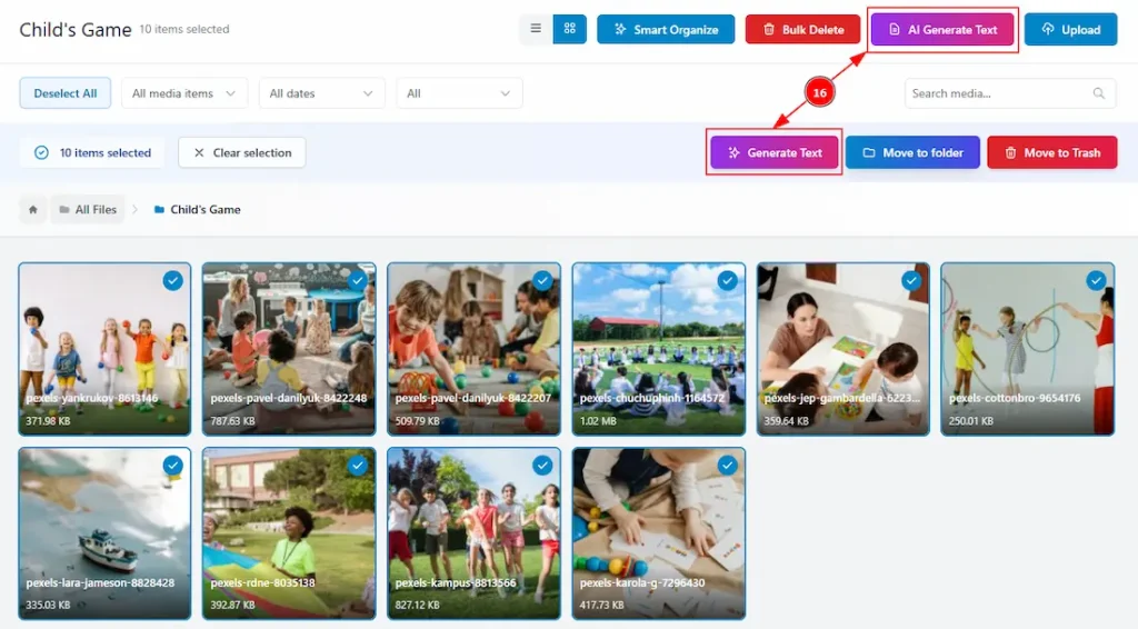 Media Folders Right Side 04 - BdThemes