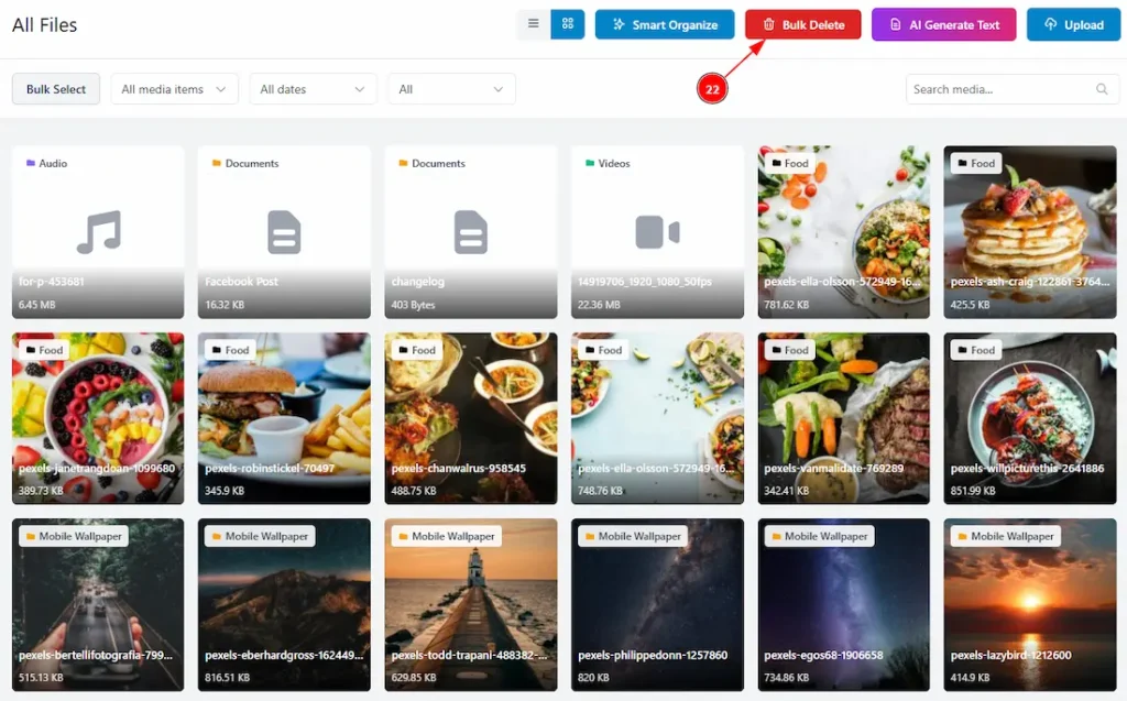 Media Folders Right Side 09 - BdThemes