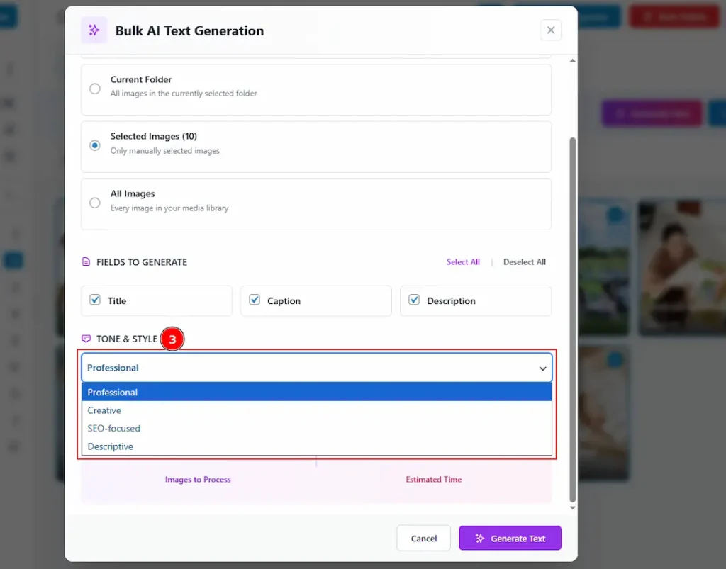 Media Folders Right Side AI Generation Text 02 - BdThemes