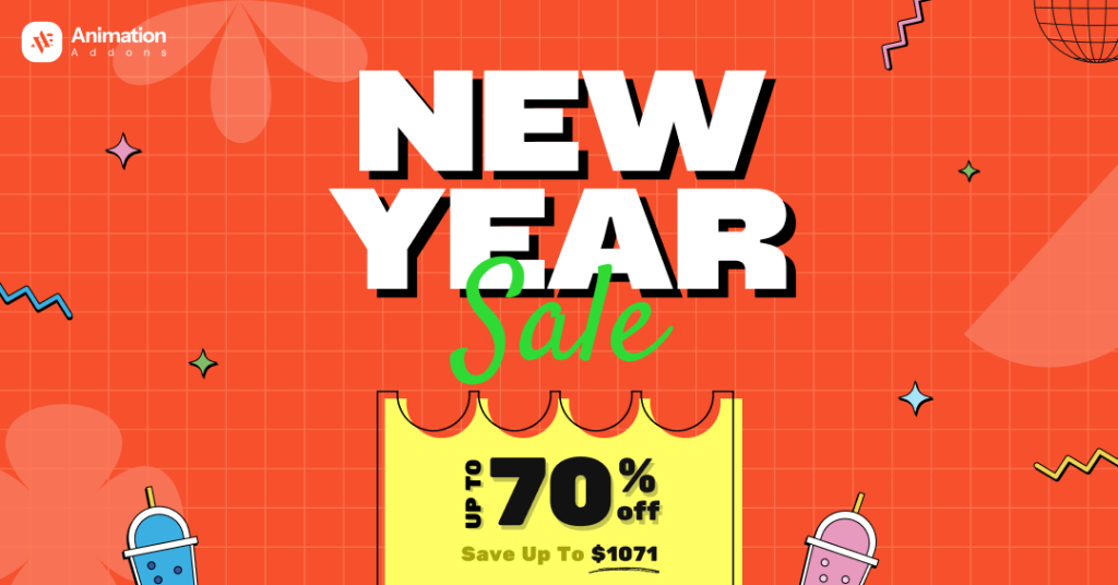 Wordpress New Year Deals - Animation Addon