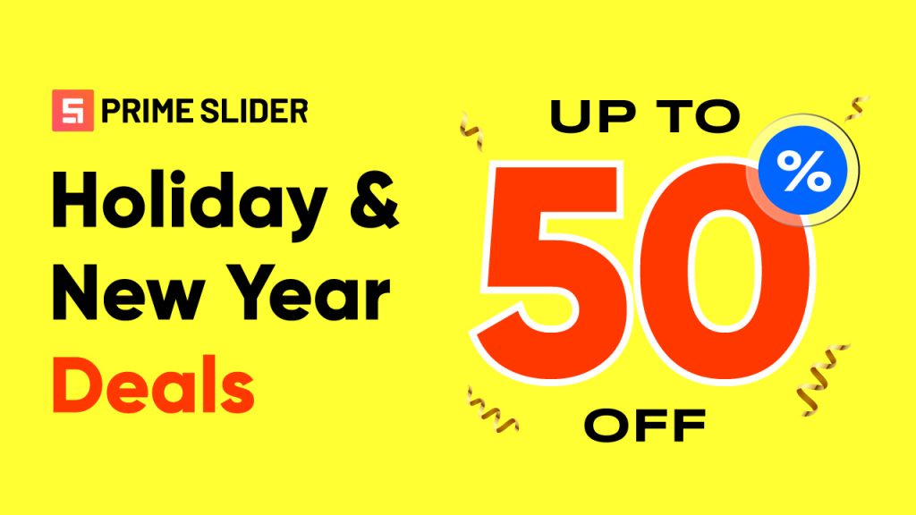 Best WordPress Black Friday & Cyber Monday Deals - Prime Slider
