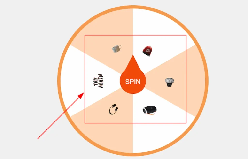 Preview (When you select the Prize Representations as Image Only on General Settings)