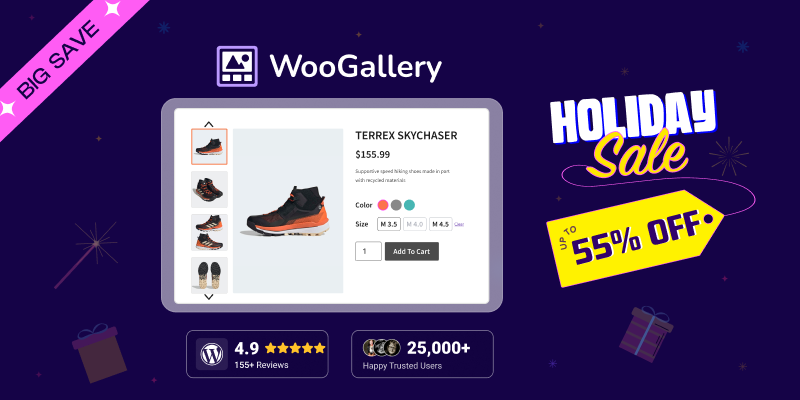 WooGallery Holiday Sale - BdThemes