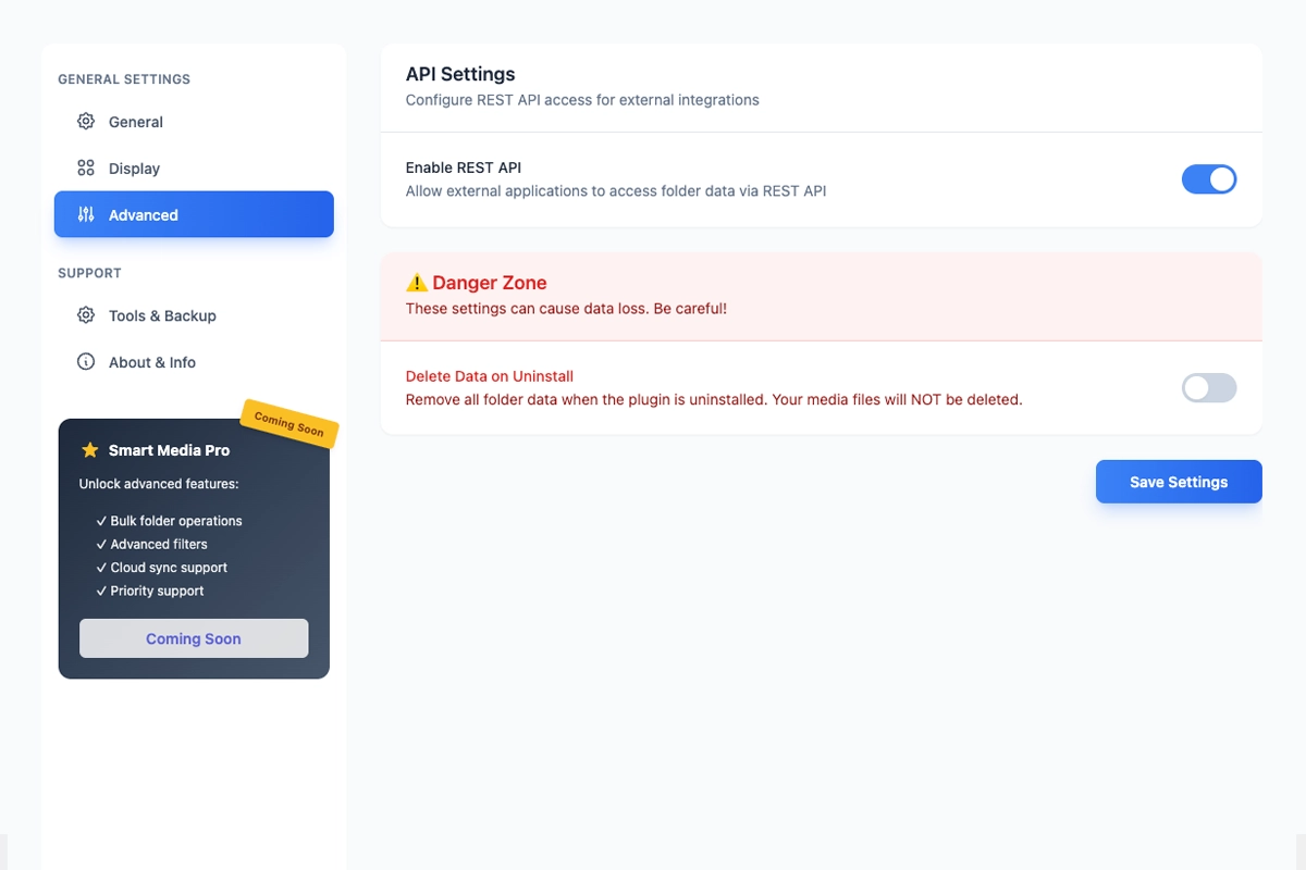 advanced settings - BdThemes