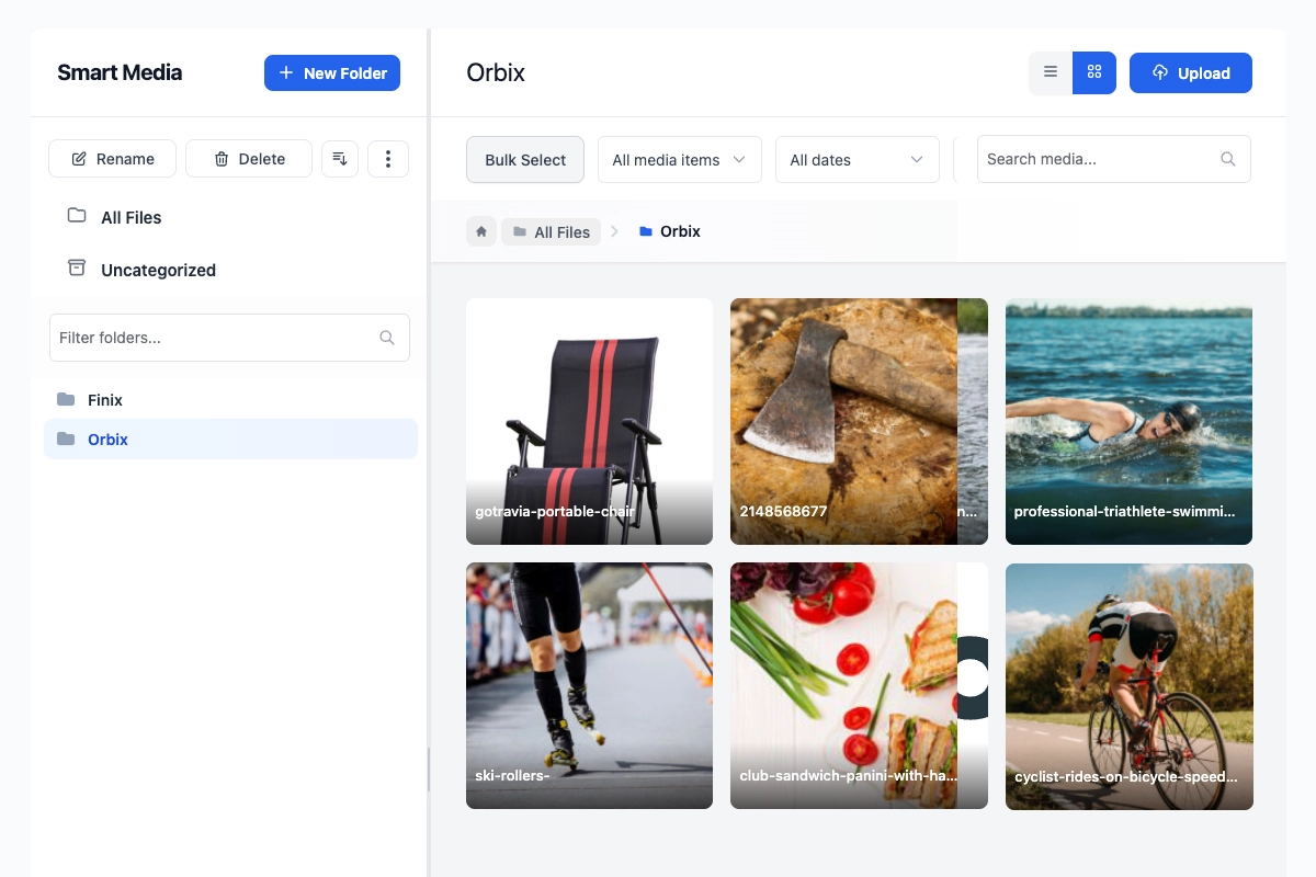 folder management - BdThemes