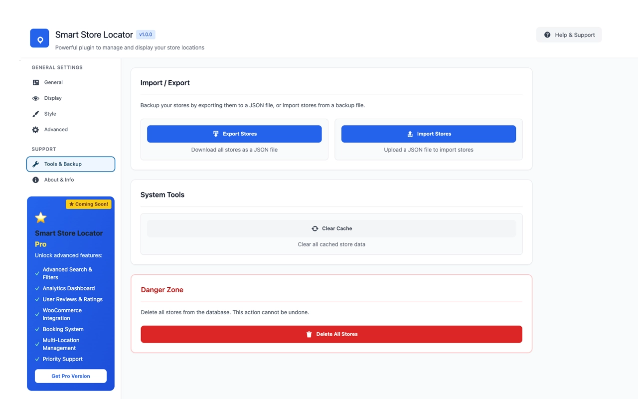 smart storebackup and restore - BdThemes