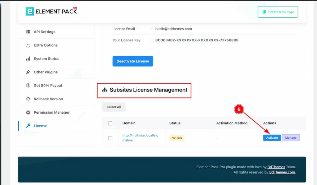Activate license key2 - BdThemes