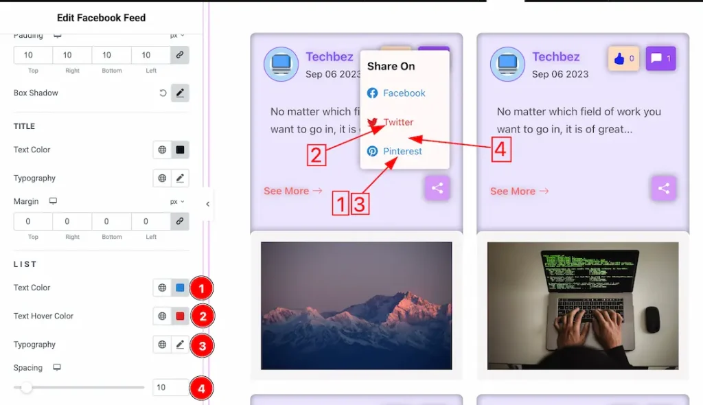 Dropdown list - BdThemes