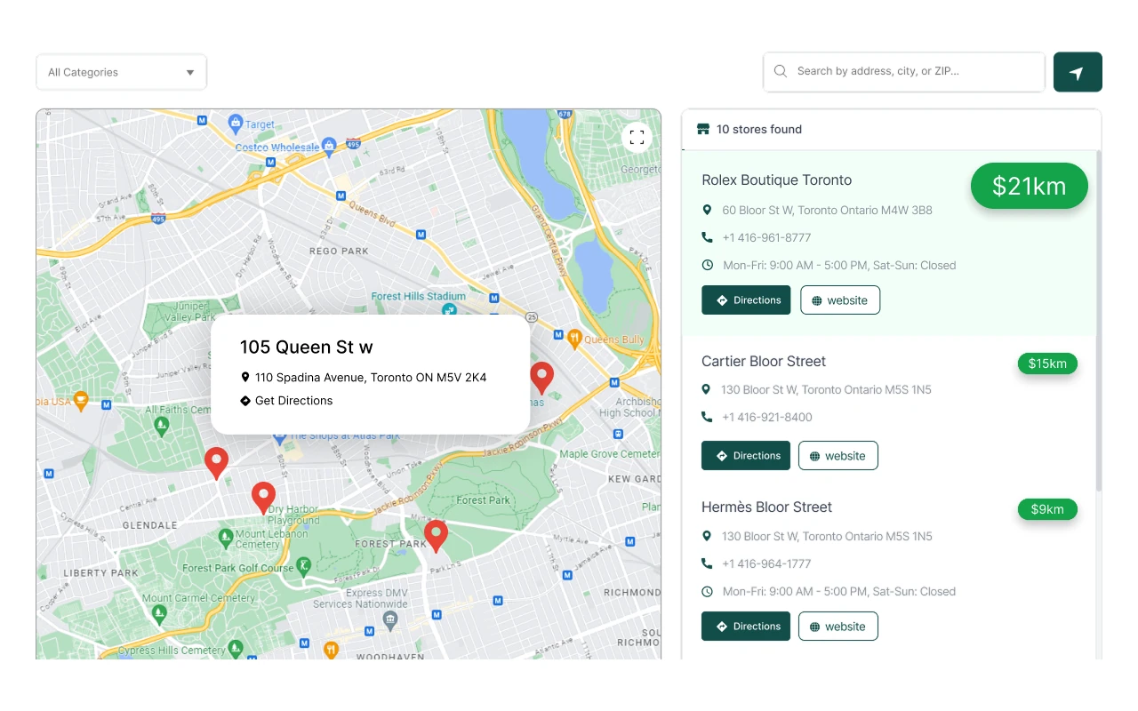 Geo location - BdThemes