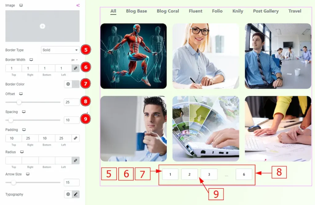 Pagination Normal 02 - BdThemes
