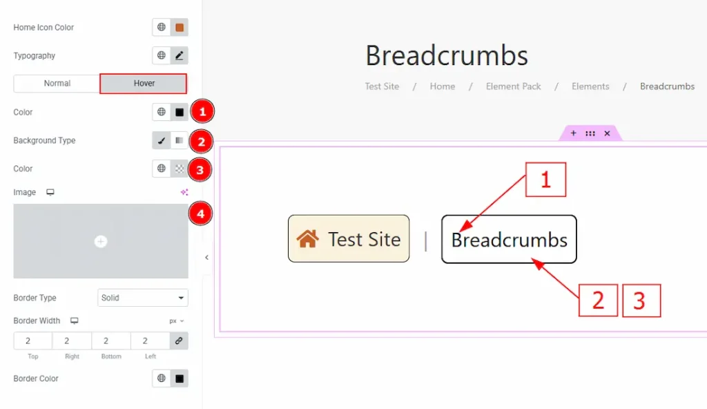 Style breadcrumbs hover 01 - BdThemes