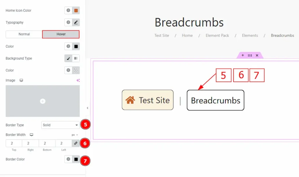 Style breadcrumbs hover 02 - BdThemes