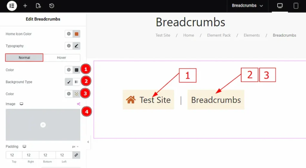 Style breadcrumbs normal 01 - BdThemes