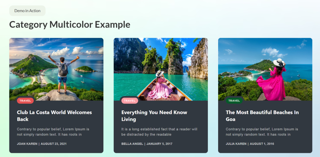 Alter grid - blog layout design