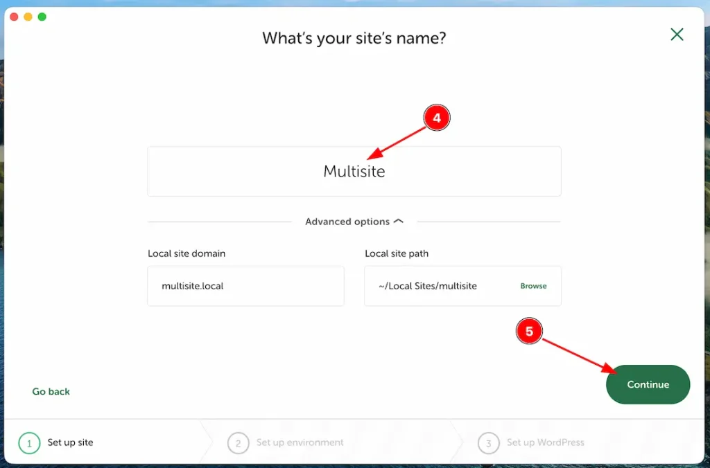 create site2 - BdThemes