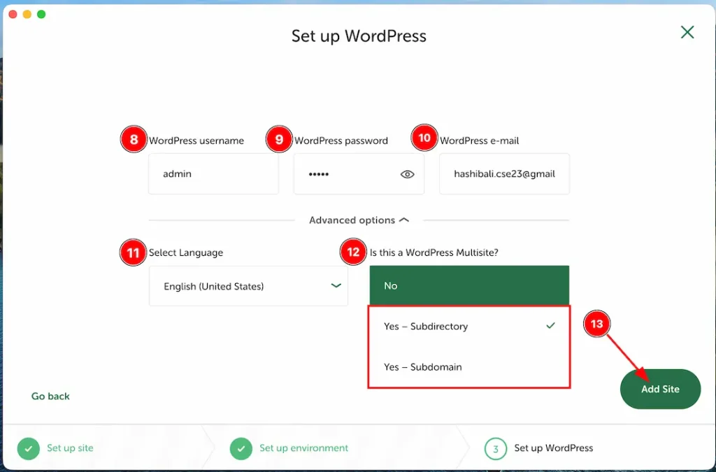 create site4 - BdThemes