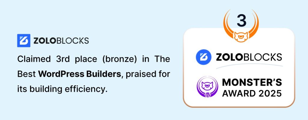 ZoloBlocks ranks 3rd