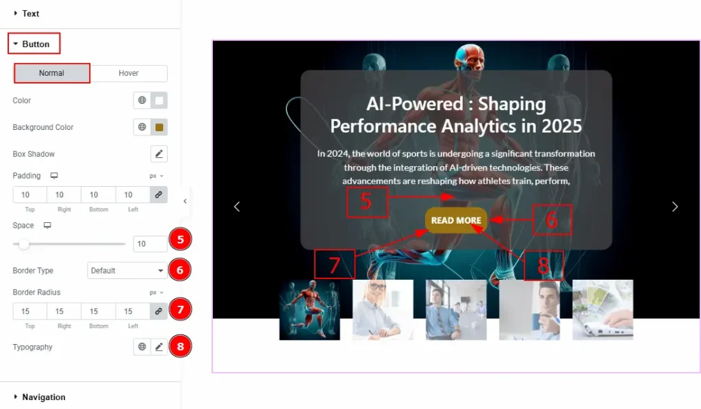 Button Normal 02 - BdThemes