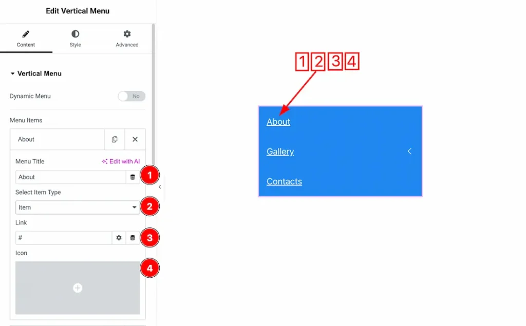 C.Menu Item2 - BdThemes