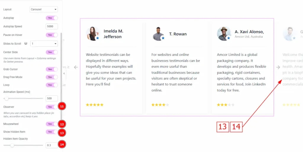 Carousel Settings 03 - BdThemes