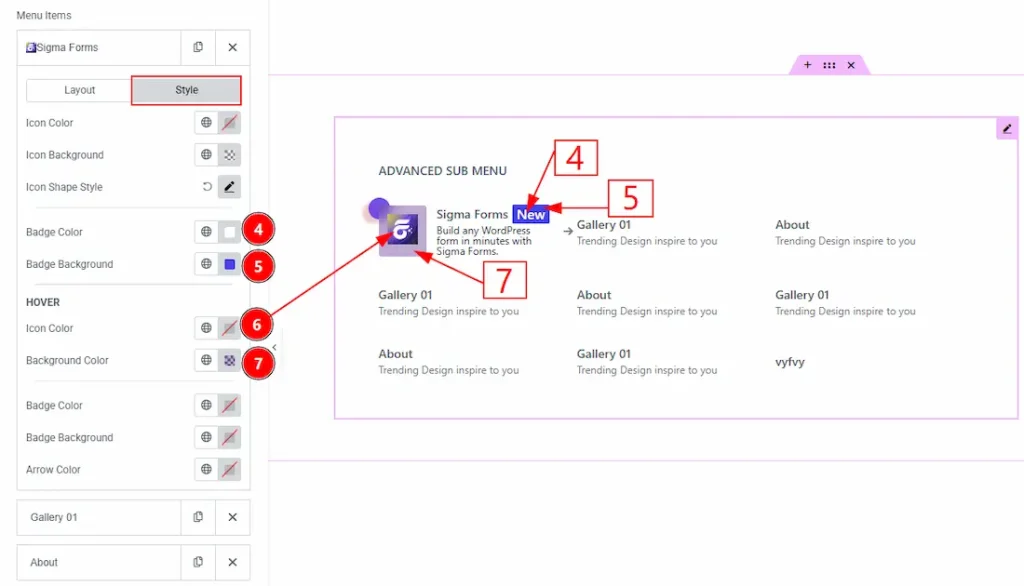 Content Sub Menu Style 03 - BdThemes