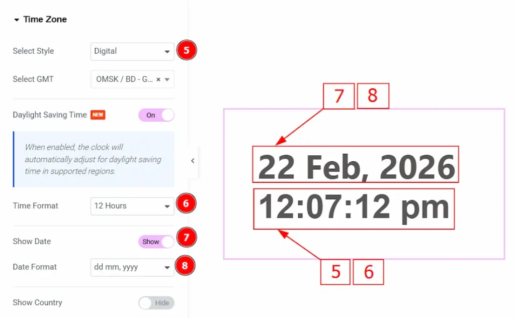 Content Timezone 02 - BdThemes