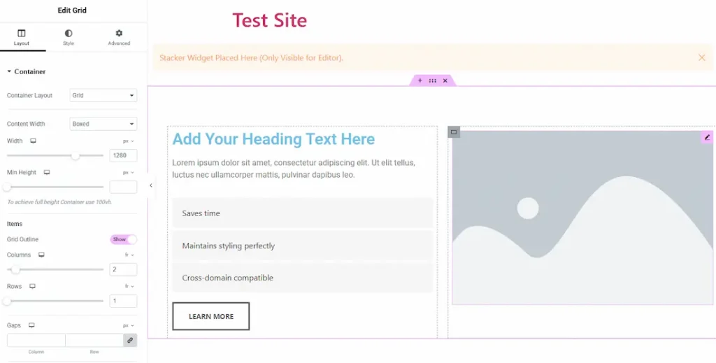 Creating the design for Stacker - BdThemes