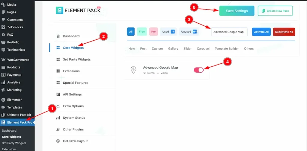 Enable The Post Gallery Widget
