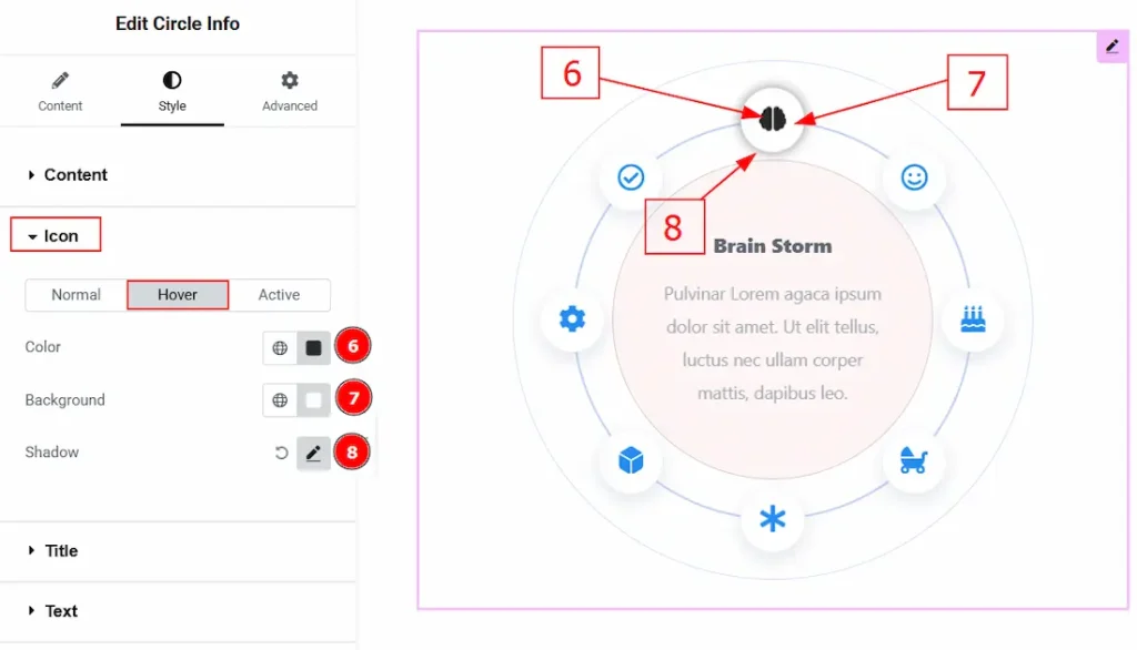 Icon Hover - BdThemes