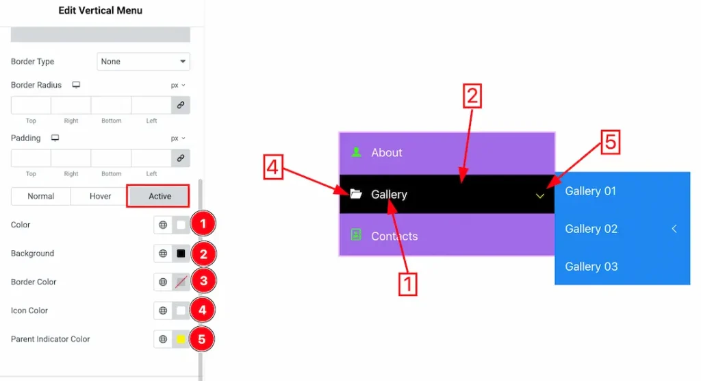 Main Menu Active - BdThemes