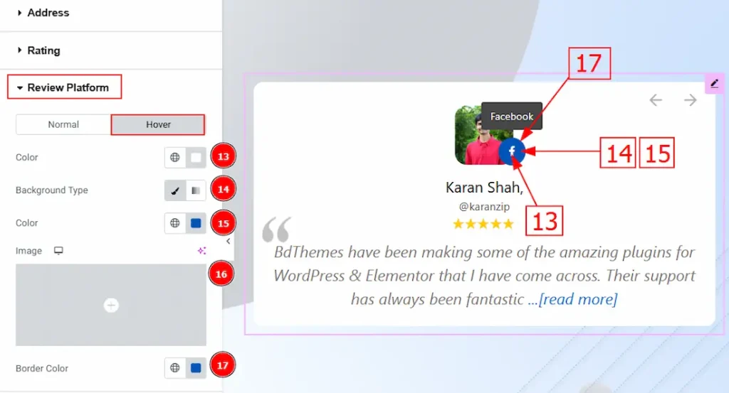 Review Platform Hover 2 - BdThemes